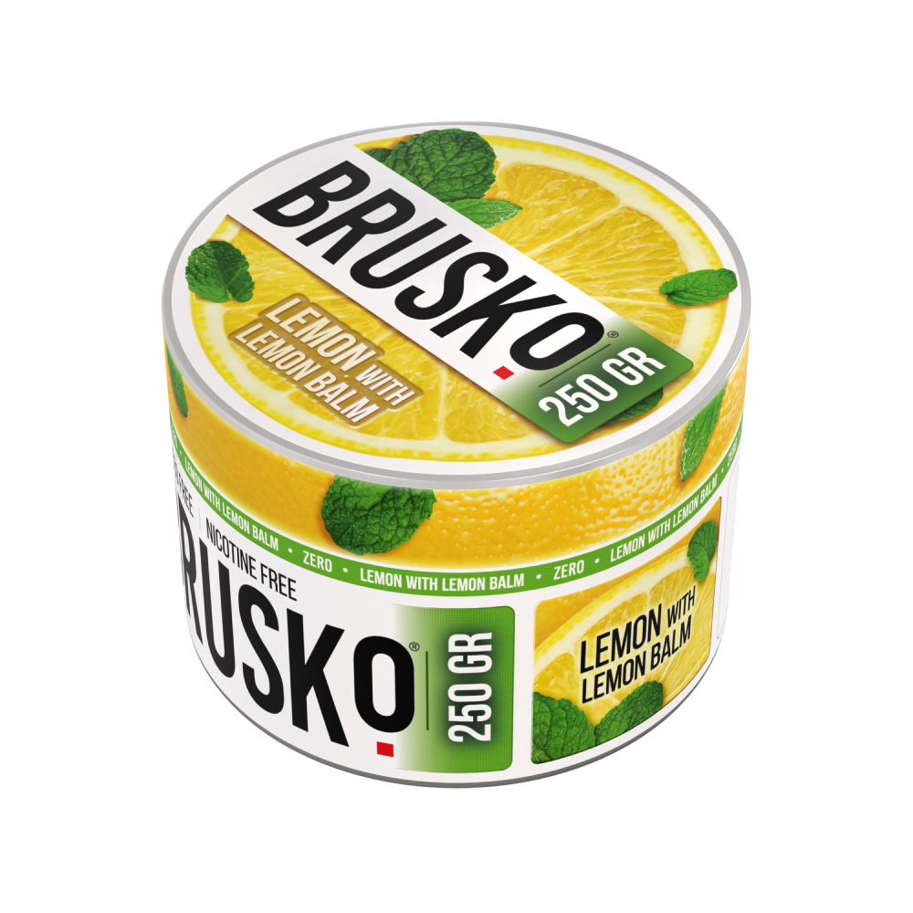 Lemon with Lemon Balm - Brusko Tobacco Zero