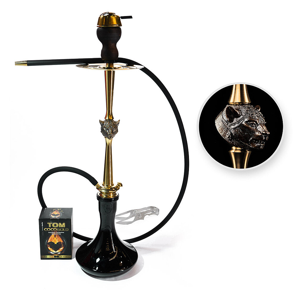 Authentic Russian Hookah Maklaud X Miss Night Gold