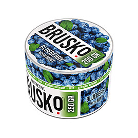Blueberry with Mint - Brusko Tobacco Zero